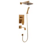 شیر حمام توکار سیتکو مدل فلت C7200 تیپ 4